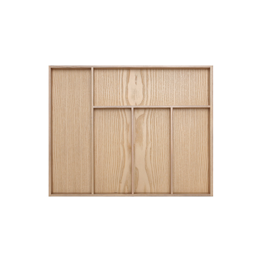 Легно/Legno Емкость в базу 600 (525х422) для столовых приборов, отделка под дуб