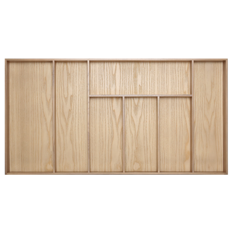 Легно/Legno Емкость в базу 900 (825х422) для столовых приборов, отделка под дуб
