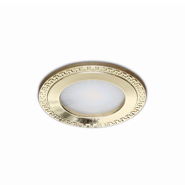 Светодиодный светильник (LED) Ника/Nika, 3.5W/350mA, 3000K, отделка золото глянец