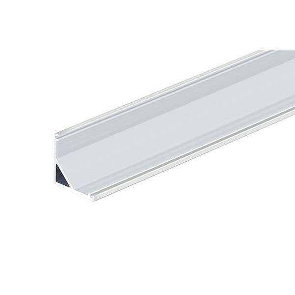 Профиль 1616 для LED подсветки накладной, L=2000 мм, отделка алюминий