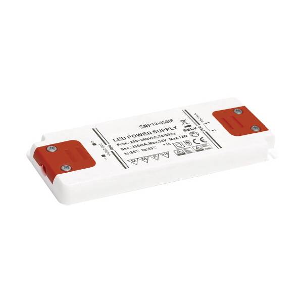 Источник питания стабилизированного тока 12W, 200-240V/350mA