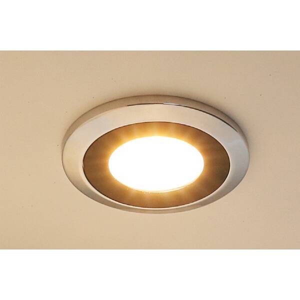 Комплект из 1-го светильника LED Абиссо/Abisso, 3000K, отделка под хром глянец/черный
