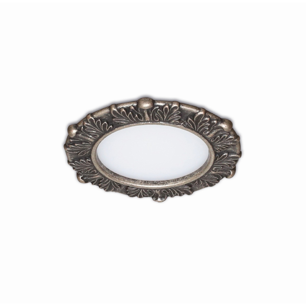 Светодиодный светильник (LED) Акант/Acanthus, 3W/12V, 3000K, отделка серебро античное