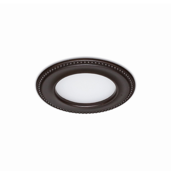 Комплект из 3-х светильников LED Акойя/Akoya, 3000K, отделка коричневая