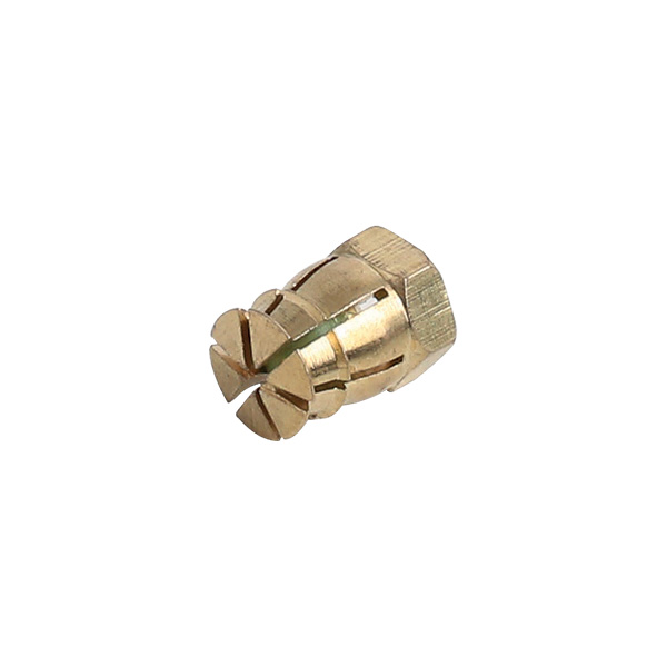 Бусола М6 разжимная с шариком, d.8, Н.12, отделка латунь
