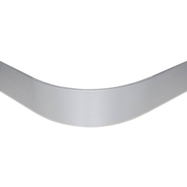 ГП. 0100 Закругление универсальное для цоколя ПВХ Н.150, под рифлёный алюминий