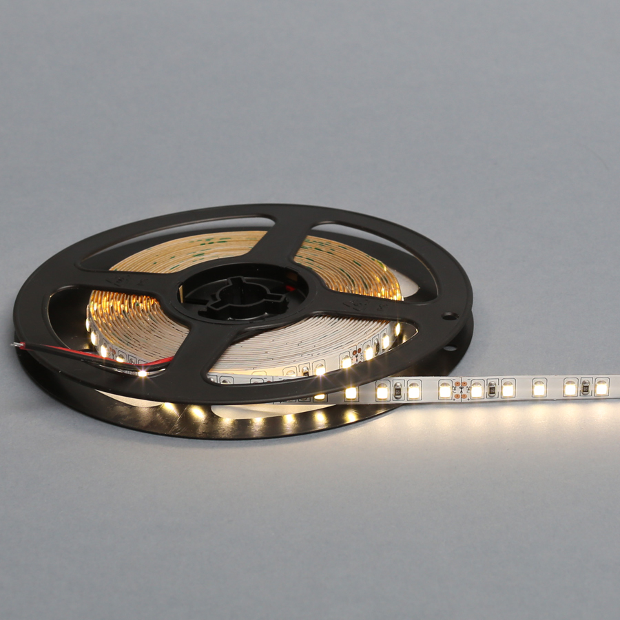Лента светодиодная SMD2835, 120 LED/м, 9,6Вт/м,24В, 900Лм./м 5000х8 мм, IP 20, 4000-4500К (нейтральный белый)