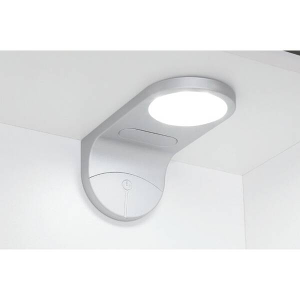 Комплект из 2-х светильников LED Угол-Т/Angolo, 6500K, отделка серебро матовое
