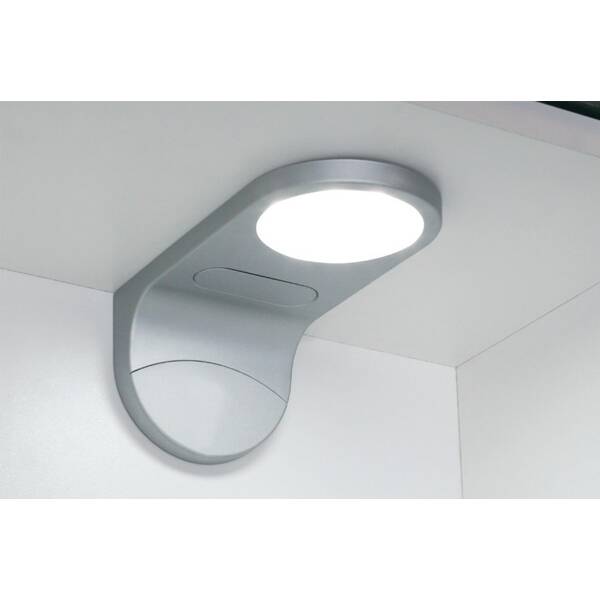 Комплект из 3-х светильников LED Угол/Angolo, 6500K, отделка серебро матовое