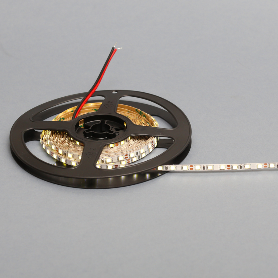 Лента светодиодная SMD2835, 120 LED/м, 9,6Вт/м, 12В, 900Лм./м 5000х4 мм, IP 20, 4200К (нейтральный белый)