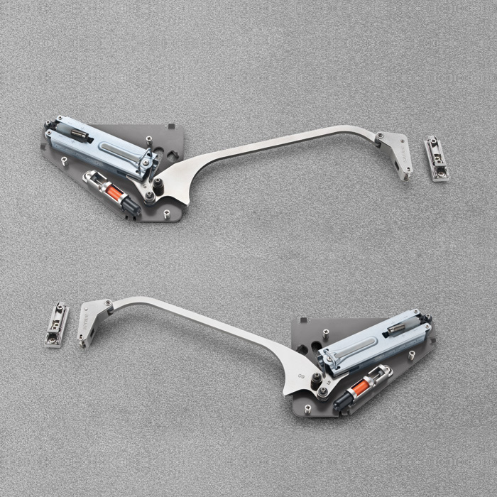 Комплект подъёмных механизмов ЭВОЛИФТ фолд мягкий/EVOLIFT fold Weak, H751-810мм, 3,5 - 7,5кг