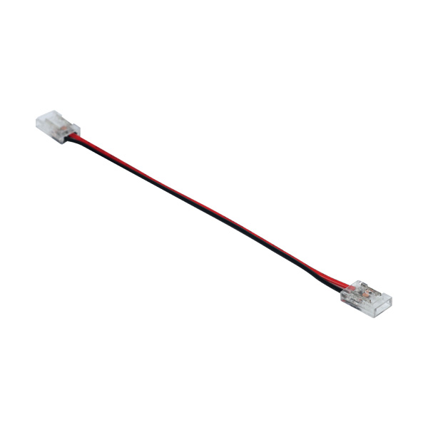 Коннектор, соединительный, для LED лент COB шириной 8 мм, с проводом 150 мм, 12V/24V, max. 5А