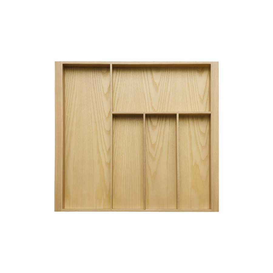Легно/Legno Емкость в базу 600 (517х473) для столовых приборов, отделка под дуб