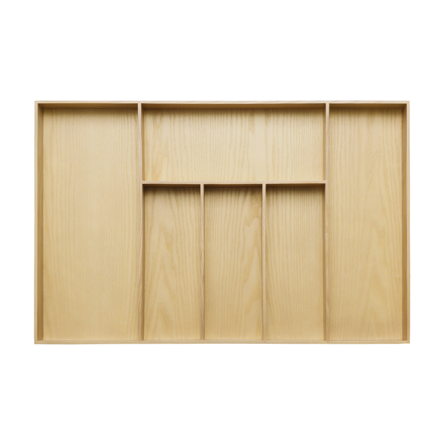 Легно/Legno Емкость в базу 800 (725х472) для столовых приборов, отделка под дуб