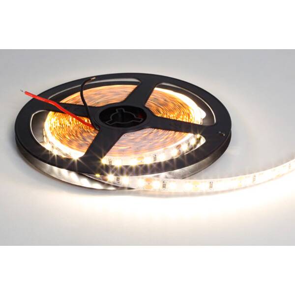 Лента светодиодная SMD2835, 120 LED/м, 14.4Вт/м, 12В, CRI80, 1400-1500Лм./м 5000х8 мм, IP 20, 4000-4500К (нейтральный белый)
