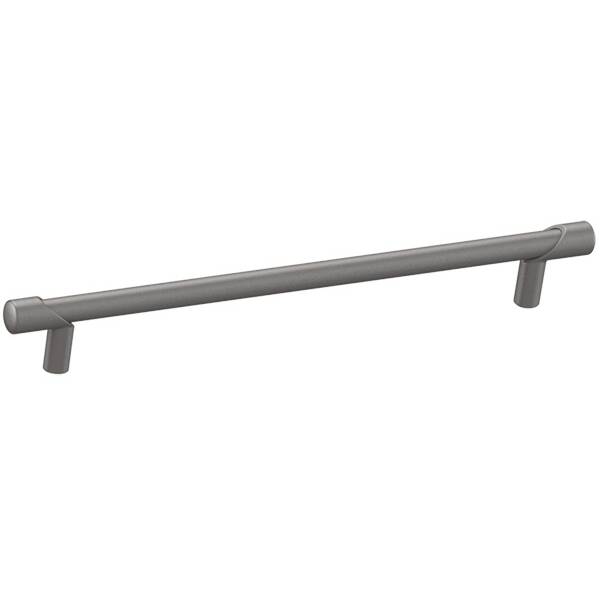 Ручка-скоба 192мм, отделка темно-серая