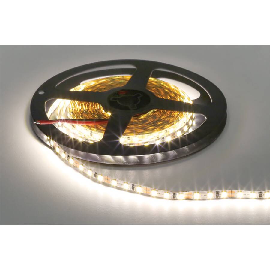 Лента светодиодная SMD2835, 120 LED/м, 9,6Вт/м, 12В, 900Лм./м 5000х5 мм, IP 20, 4000-4500К (нейтральный белый)
