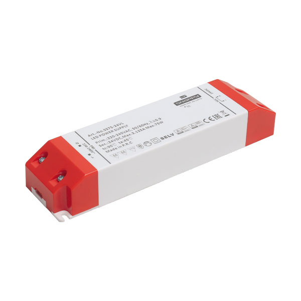 Источник питания 75W, 220-240V/24V, PF0.9, пласт. корп., IP20