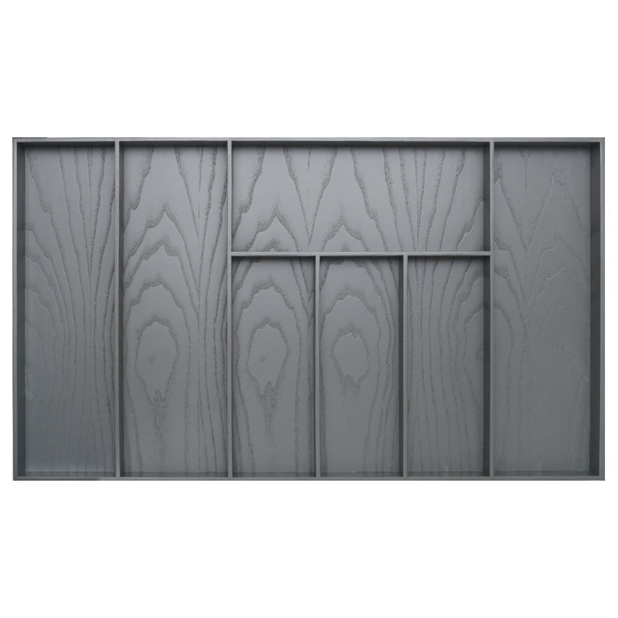 Легно/Legno Емкость в базу 900 (825х472) для столовых приборов, отделка орион серый