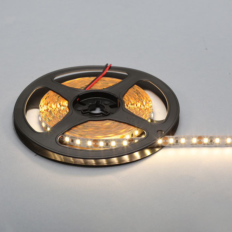Лента светодиодная SMD2835, 120 LED/м, 9,6Вт/м,12В, 700-900Лм./м 5000х8 мм, IP 20, 4000-4500К (нейтральный белый)