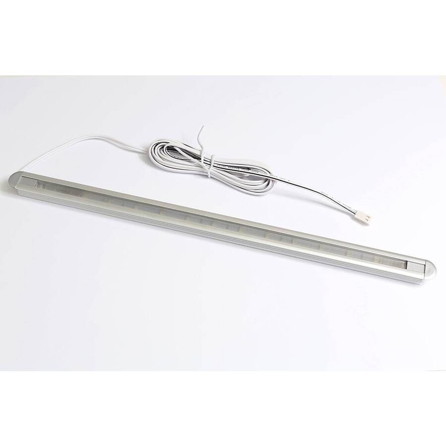 Профиль-светильник (LED) , 575 мм, 1.7W/12V, 6000K, врезной, отделка алюминий, кон-р L822