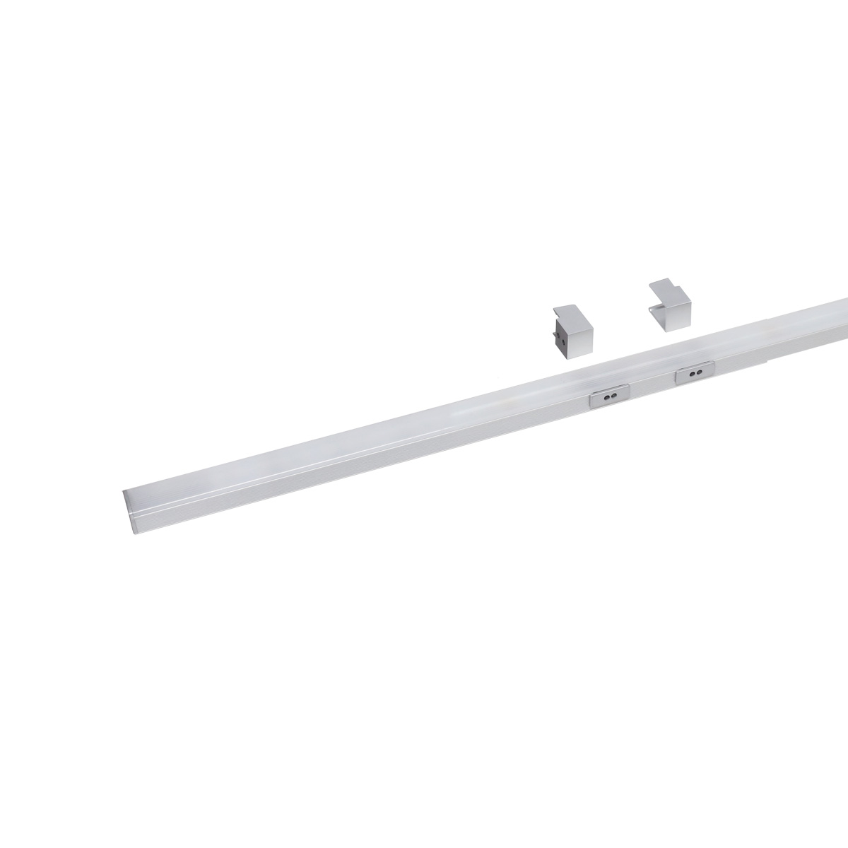 Профиль-светильник LED Дентро/Dentro 1, 862 мм, 5.4W/12V, 6000K, с 2 IR датч. открытия, для корп.16-18 ДСП с двумя распаш. фасадам