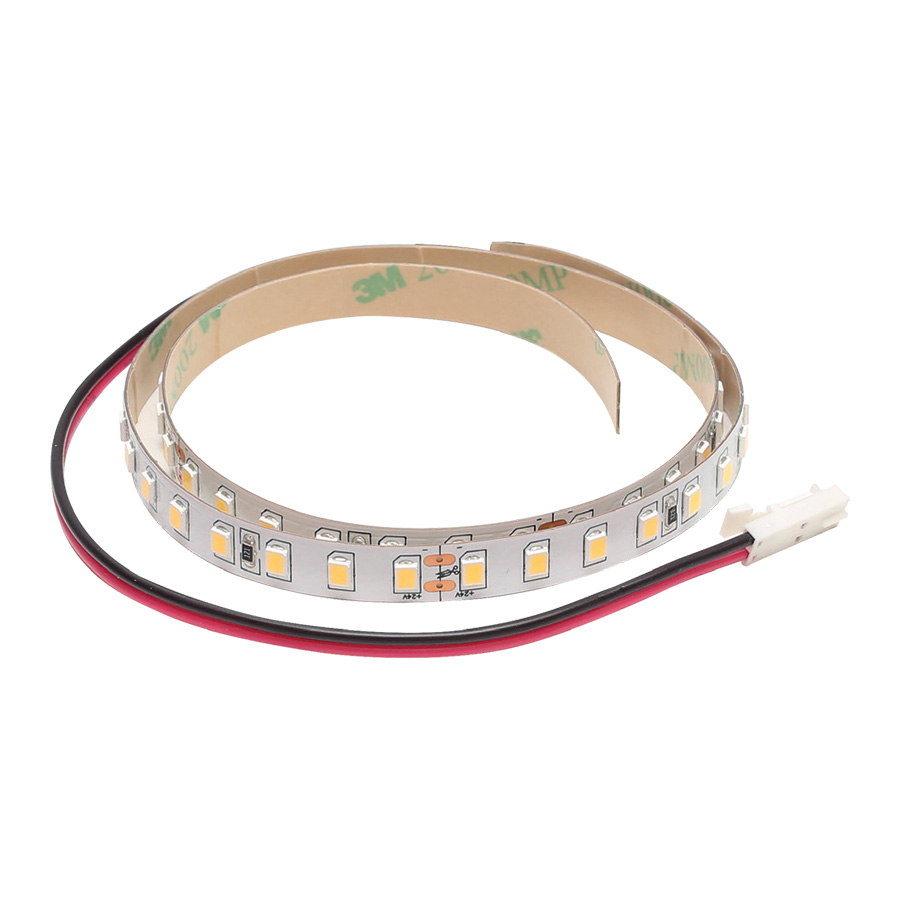 ОБРАЗЕЦ ленты светодиодной SMD2835, 126 LED/м, 13Вт/м, 24В, 1500-1800Лм./м 500х8 мм, IP20, 4000-4500К, с кон.L813