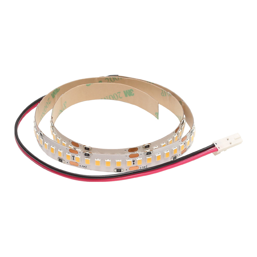ОБРАЗЕЦ ленты светодиодной SMD2835, 204 LED/м, 22Вт/м, 24В, 2000Лм./м 500х10 мм, IP 20, 4000-4500К, с кон L813