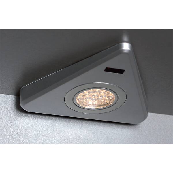 Светильник LED Triangolo-IR, 2.15W, 5000K, отделка под алюминий