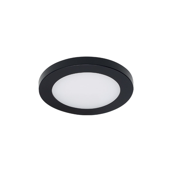 Светодиодный светильник (LED) Матрица/Matrix R-2, сплошное свечение (no dot), 66*6мм, 2W/12V, 4000K, мат.черный, кон-р L813