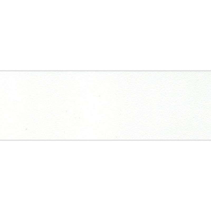 ГП, Кромка ПВХ/PVC 1.0, 19мм, Белая шагрень CAB100, отд. BC (за 100 м.п.)