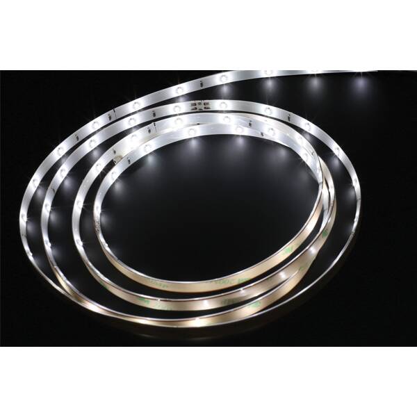 Лента светодиодная LED Гибкий/Flexible, 2000 мм, 5W/24V, 5000K, отделка белая