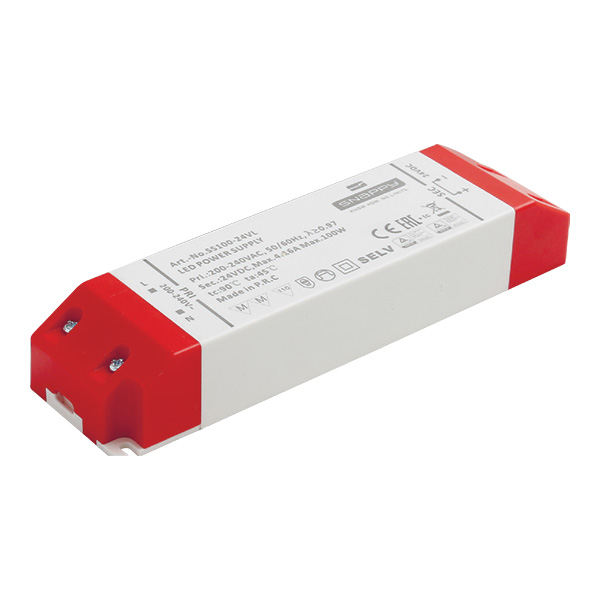 Источник питания 0-100W, 220-240V/24V, PF0.97, пласт. корп., IP20