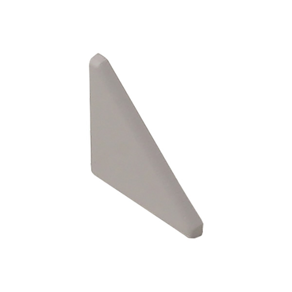 Заглушка глухая для профиля углового 1818, цвет серый