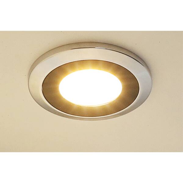 Светильник LED Abisso, 3W/350мА, 6500K, отделка хром глянец/черный
