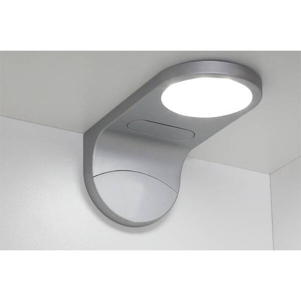 Светильник LED Angolo, 5W/12V, 6500K, отделка серебро матовое