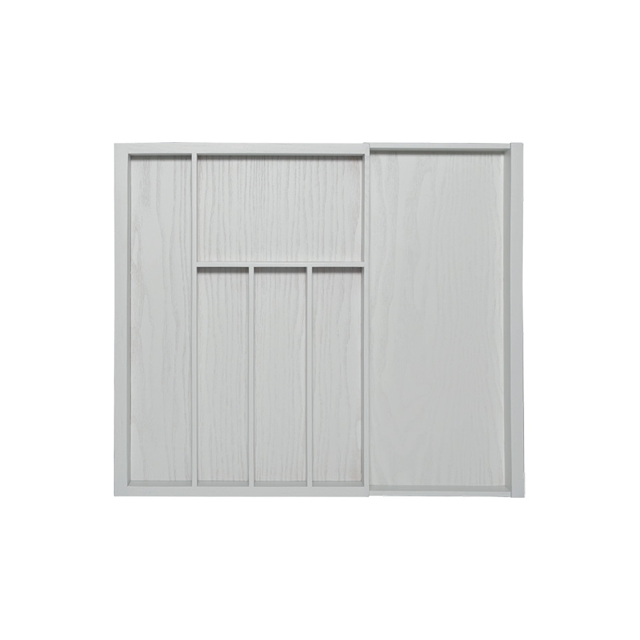 Легно флекс/Legno flex Емкость для столовых приборов в базу 450-600 (355-505x472), отделка белая