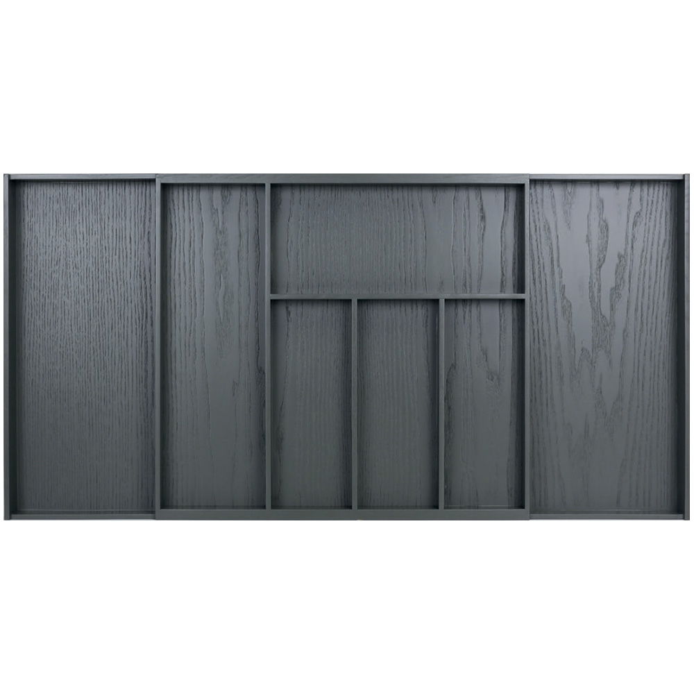 Легно флекс/Legno flex Емкость для столовых приборов в базу 600-1000 (525-925x472), отделка орион серый