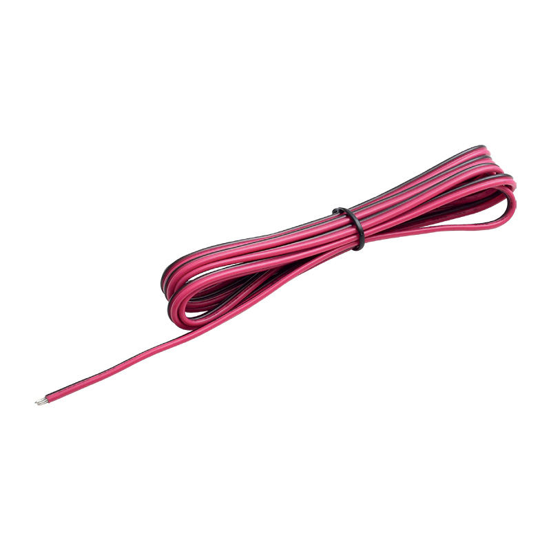 Провод соединительный 2x0.50mm2,12V/24V,(20AWG), max. 5А, 2000 мм, с облуженными концами